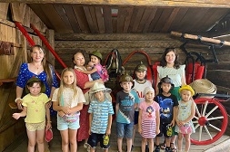 Сотрудники библиотеки Л.Н. Толстого организовали экскурсию для детей «Мы-пожарные» в музей пожарной охраны