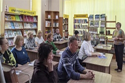 В специальной библиотеке имени Л. Н. Толстого прошло занятие с сотрудниками о действиях при угрозе теракта